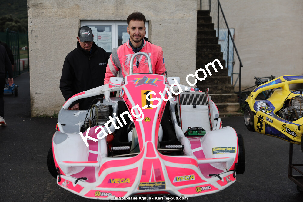 Jacques JAQUEMIN, Vincent SIMON — 12/11/2023 : Séranne Trophy 2023 au circuit Fun Kart Brissac (photos Stéphane Agnus) 2023 — karting