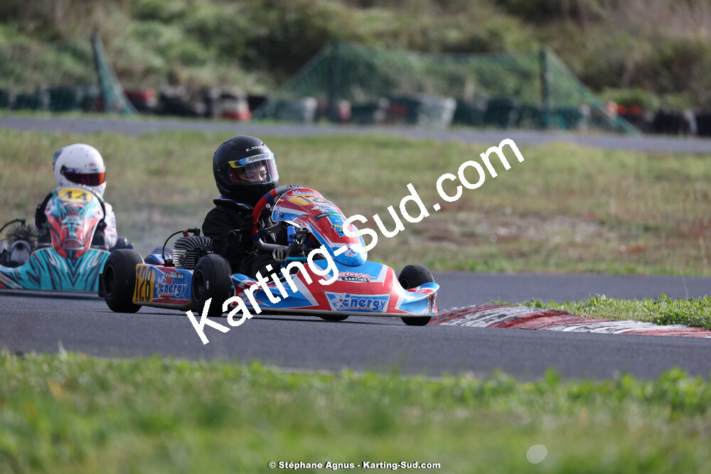 Marcel LIMOUSIN — 12/11/2023 : Séranne Trophy 2023 au circuit Fun Kart Brissac (photos Stéphane Agnus) 2023 — karting
