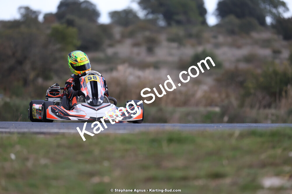 Gabriel HUGON — 12/11/2023 : Séranne Trophy 2023 au circuit Fun Kart Brissac (photos Stéphane Agnus) 2023 — karting