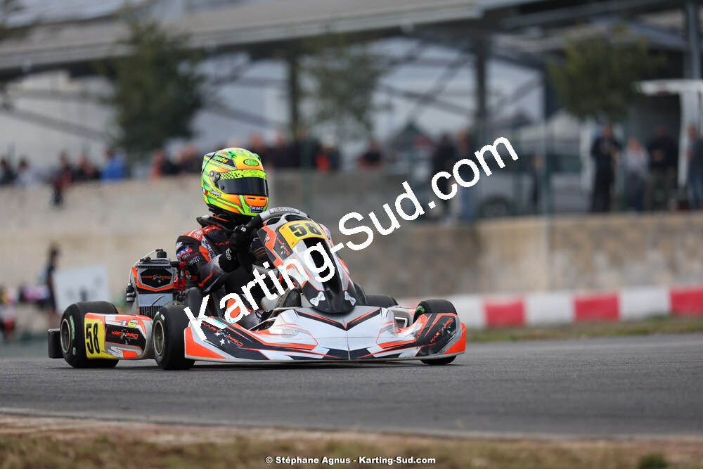 Gabriel HUGON — 12/11/2023 : Séranne Trophy 2023 au circuit Fun Kart Brissac (photos Stéphane Agnus) 2023 — karting