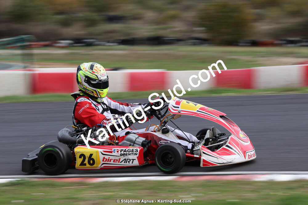 Quentin PAGES — 12/11/2023 : Séranne Trophy 2023 au circuit Fun Kart Brissac (photos Stéphane Agnus) 2023 — karting