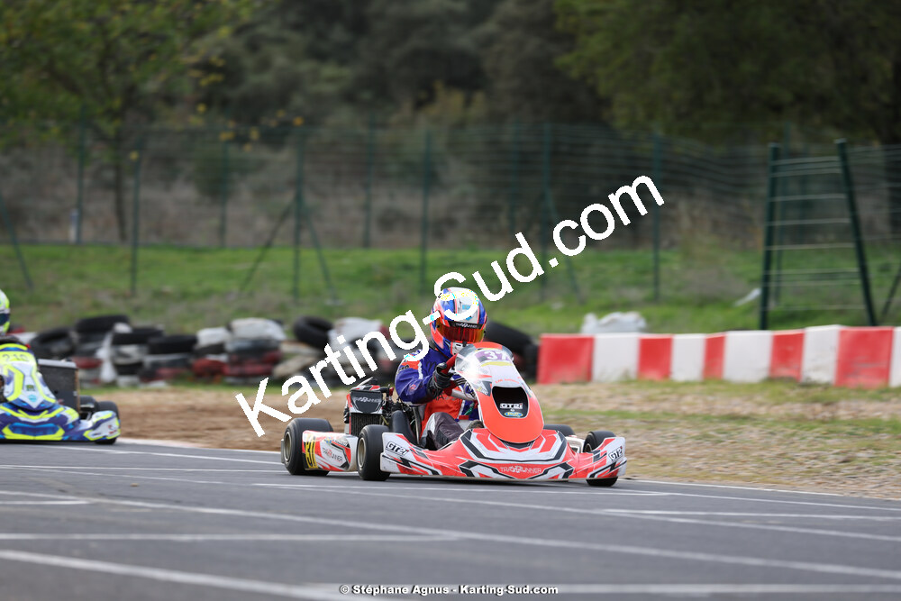 Gaspar SIMON — 12/11/2023 : Séranne Trophy 2023 au circuit Fun Kart Brissac (photos Stéphane Agnus) 2023 — karting