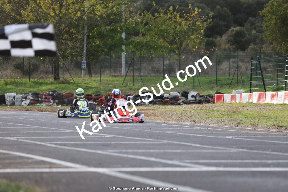 Gaspar SIMON — 12/11/2023 : Séranne Trophy 2023 au circuit Fun Kart Brissac (photos Stéphane Agnus) 2023 — karting