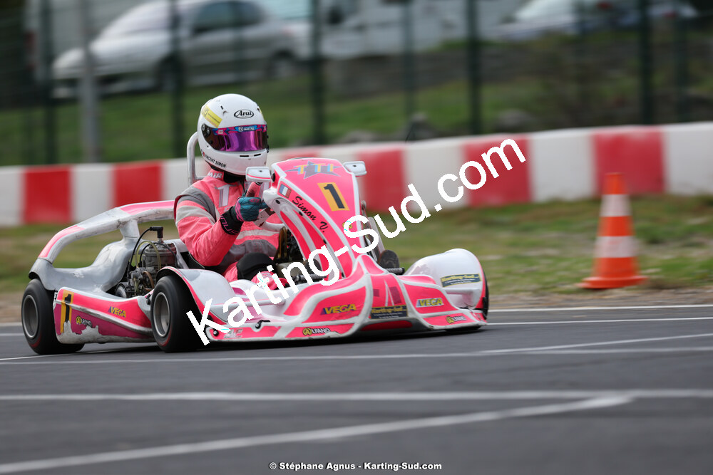 Vincent SIMON — 12/11/2023 : Séranne Trophy 2023 au circuit Fun Kart Brissac (photos Stéphane Agnus) 2023 — karting