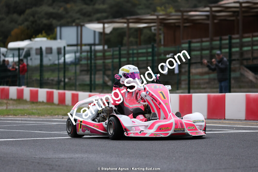 Vincent SIMON — 12/11/2023 : Séranne Trophy 2023 au circuit Fun Kart Brissac (photos Stéphane Agnus) 2023 — karting
