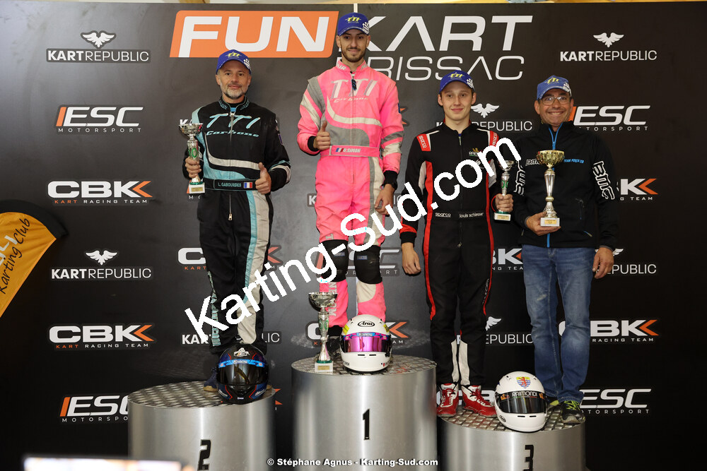 Vincent SIMON — 12/11/2023 : Séranne Trophy 2023 au circuit Fun Kart Brissac (photos Stéphane Agnus) 2023 — karting