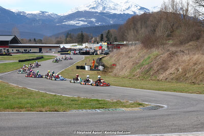 9 & 10/03/2024 : 1ère manche du Championnat du Sud au circuit d’Aigues-Vives (photos Stéphane Agnus) 2024 — karting