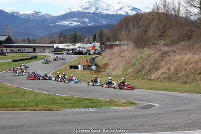 9 & 10/03/2024 : 1ère manche du Championnat du Sud au circuit d’Aigues-Vives (photos Stéphane Agnus) 2024 — karting