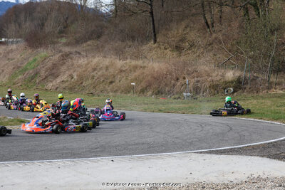9 & 10/03/2024 : 1ère manche du Championnat du Sud au circuit d’Aigues-Vives (photos Stéphane Agnus) 2024 — karting