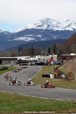 9 & 10/03/2024 : 1ère manche du Championnat du Sud au circuit d’Aigues-Vives (photos Stéphane Agnus) 2024 — karting
