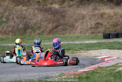 9 & 10/03/2024 : 1ère manche du Championnat du Sud au circuit d’Aigues-Vives (photos Stéphane Agnus) 2024 — karting