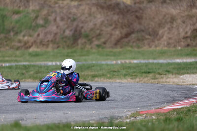 9 & 10/03/2024 : 1ère manche du Championnat du Sud au circuit d’Aigues-Vives (photos Stéphane Agnus) 2024 — karting