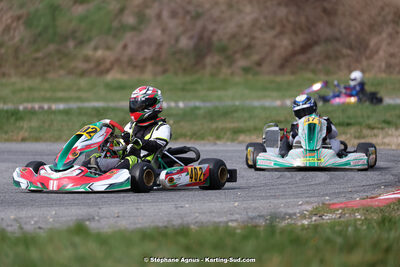 9 & 10/03/2024 : 1ère manche du Championnat du Sud au circuit d’Aigues-Vives (photos Stéphane Agnus) 2024 — karting