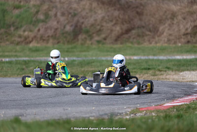 9 & 10/03/2024 : 1ère manche du Championnat du Sud au circuit d’Aigues-Vives (photos Stéphane Agnus) 2024 — karting