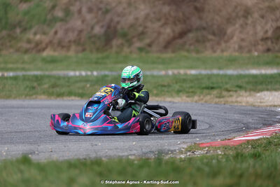 9 & 10/03/2024 : 1ère manche du Championnat du Sud au circuit d’Aigues-Vives (photos Stéphane Agnus) 2024 — karting