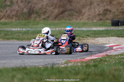 9 & 10/03/2024 : 1ère manche du Championnat du Sud au circuit d’Aigues-Vives (photos Stéphane Agnus) 2024 — karting