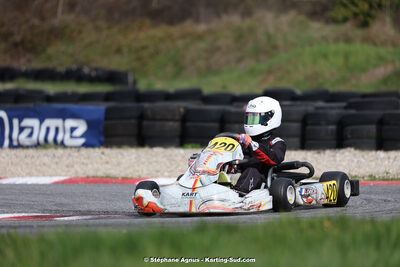 9 & 10/03/2024 : 1ère manche du Championnat du Sud au circuit d’Aigues-Vives (photos Stéphane Agnus) 2024 — karting
