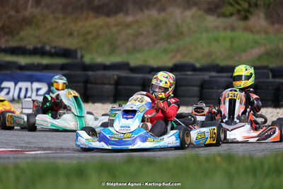 9 & 10/03/2024 : 1ère manche du Championnat du Sud au circuit d’Aigues-Vives (photos Stéphane Agnus) 2024 — karting