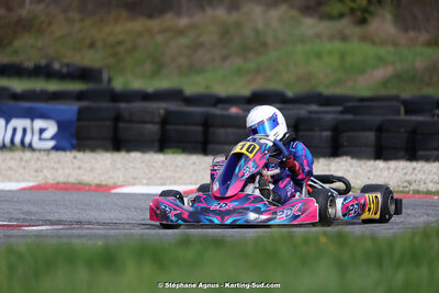 9 & 10/03/2024 : 1ère manche du Championnat du Sud au circuit d’Aigues-Vives (photos Stéphane Agnus) 2024 — karting