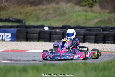 9 & 10/03/2024 : 1ère manche du Championnat du Sud au circuit d’Aigues-Vives (photos Stéphane Agnus) 2024 — karting