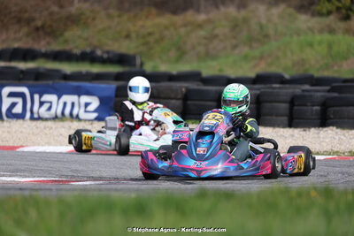 9 & 10/03/2024 : 1ère manche du Championnat du Sud au circuit d’Aigues-Vives (photos Stéphane Agnus) 2024 — karting