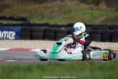 9 & 10/03/2024 : 1ère manche du Championnat du Sud au circuit d’Aigues-Vives (photos Stéphane Agnus) 2024 — karting