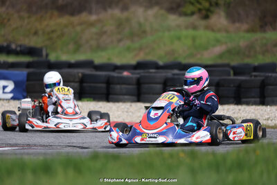 9 & 10/03/2024 : 1ère manche du Championnat du Sud au circuit d’Aigues-Vives (photos Stéphane Agnus) 2024 — karting