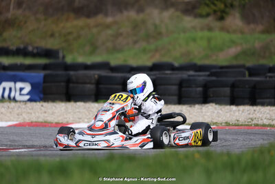 9 & 10/03/2024 : 1ère manche du Championnat du Sud au circuit d’Aigues-Vives (photos Stéphane Agnus) 2024 — karting