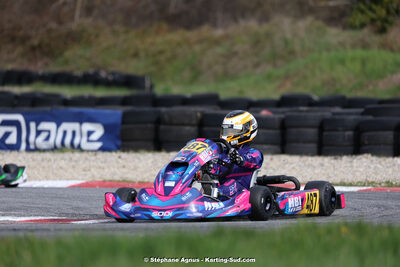 9 & 10/03/2024 : 1ère manche du Championnat du Sud au circuit d’Aigues-Vives (photos Stéphane Agnus) 2024 — karting