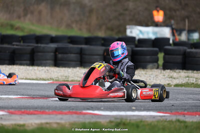 9 & 10/03/2024 : 1ère manche du Championnat du Sud au circuit d’Aigues-Vives (photos Stéphane Agnus) 2024 — karting