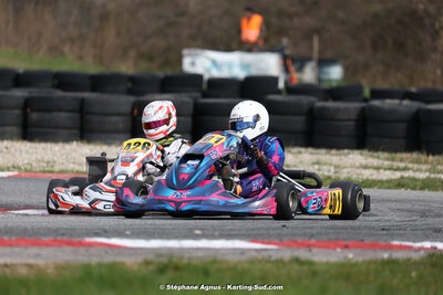 9 & 10/03/2024 : 1ère manche du Championnat du Sud au circuit d’Aigues-Vives (photos Stéphane Agnus) 2024 — karting