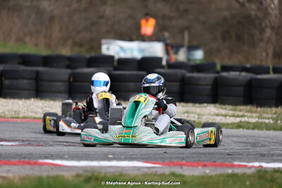 9 & 10/03/2024 : 1ère manche du Championnat du Sud au circuit d’Aigues-Vives (photos Stéphane Agnus) 2024 — karting