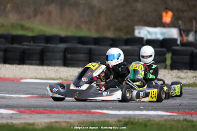 9 & 10/03/2024 : 1ère manche du Championnat du Sud au circuit d’Aigues-Vives (photos Stéphane Agnus) 2024 — karting
