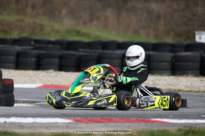9 & 10/03/2024 : 1ère manche du Championnat du Sud au circuit d’Aigues-Vives (photos Stéphane Agnus) 2024 — karting