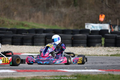 9 & 10/03/2024 : 1ère manche du Championnat du Sud au circuit d’Aigues-Vives (photos Stéphane Agnus) 2024 — karting