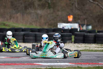 9 & 10/03/2024 : 1ère manche du Championnat du Sud au circuit d’Aigues-Vives (photos Stéphane Agnus) 2024 — karting
