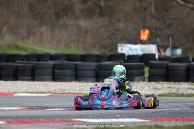 9 & 10/03/2024 : 1ère manche du Championnat du Sud au circuit d’Aigues-Vives (photos Stéphane Agnus) 2024 — karting