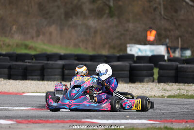 9 & 10/03/2024 : 1ère manche du Championnat du Sud au circuit d’Aigues-Vives (photos Stéphane Agnus) 2024 — karting