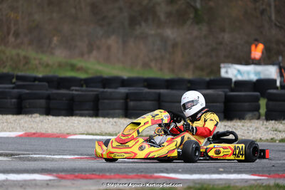9 & 10/03/2024 : 1ère manche du Championnat du Sud au circuit d’Aigues-Vives (photos Stéphane Agnus) 2024 — karting