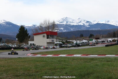 9 & 10/03/2024 : 1ère manche du Championnat du Sud au circuit d’Aigues-Vives (photos Stéphane Agnus) 2024 — karting