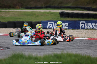 9 & 10/03/2024 : 1ère manche du Championnat du Sud au circuit d’Aigues-Vives (photos Stéphane Agnus) 2024 — karting