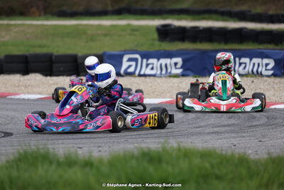 9 & 10/03/2024 : 1ère manche du Championnat du Sud au circuit d’Aigues-Vives (photos Stéphane Agnus) 2024 — karting
