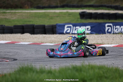 9 & 10/03/2024 : 1ère manche du Championnat du Sud au circuit d’Aigues-Vives (photos Stéphane Agnus) 2024 — karting