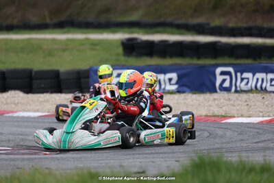 9 & 10/03/2024 : 1ère manche du Championnat du Sud au circuit d’Aigues-Vives (photos Stéphane Agnus) 2024 — karting