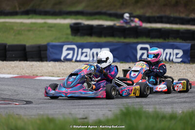 9 & 10/03/2024 : 1ère manche du Championnat du Sud au circuit d’Aigues-Vives (photos Stéphane Agnus) 2024 — karting