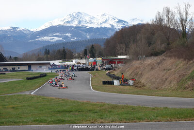 9 & 10/03/2024 : 1ère manche du Championnat du Sud au circuit d’Aigues-Vives (photos Stéphane Agnus) 2024 — karting