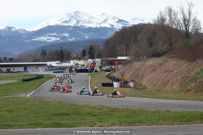 9 & 10/03/2024 : 1ère manche du Championnat du Sud au circuit d’Aigues-Vives (photos Stéphane Agnus) 2024 — karting