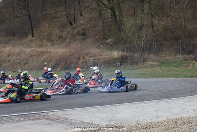 9 & 10/03/2024 : 1ère manche du Championnat du Sud au circuit d’Aigues-Vives (photos Stéphane Agnus) 2024 — karting