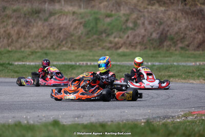 9 & 10/03/2024 : 1ère manche du Championnat du Sud au circuit d’Aigues-Vives (photos Stéphane Agnus) 2024 — karting