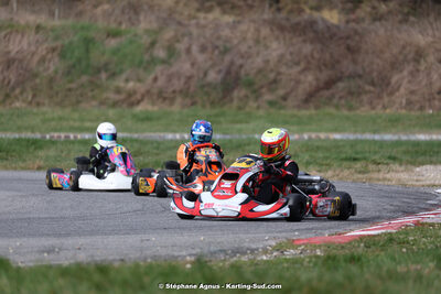 9 & 10/03/2024 : 1ère manche du Championnat du Sud au circuit d’Aigues-Vives (photos Stéphane Agnus) 2024 — karting